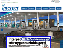 Tablet Screenshot of interpet.com.tr